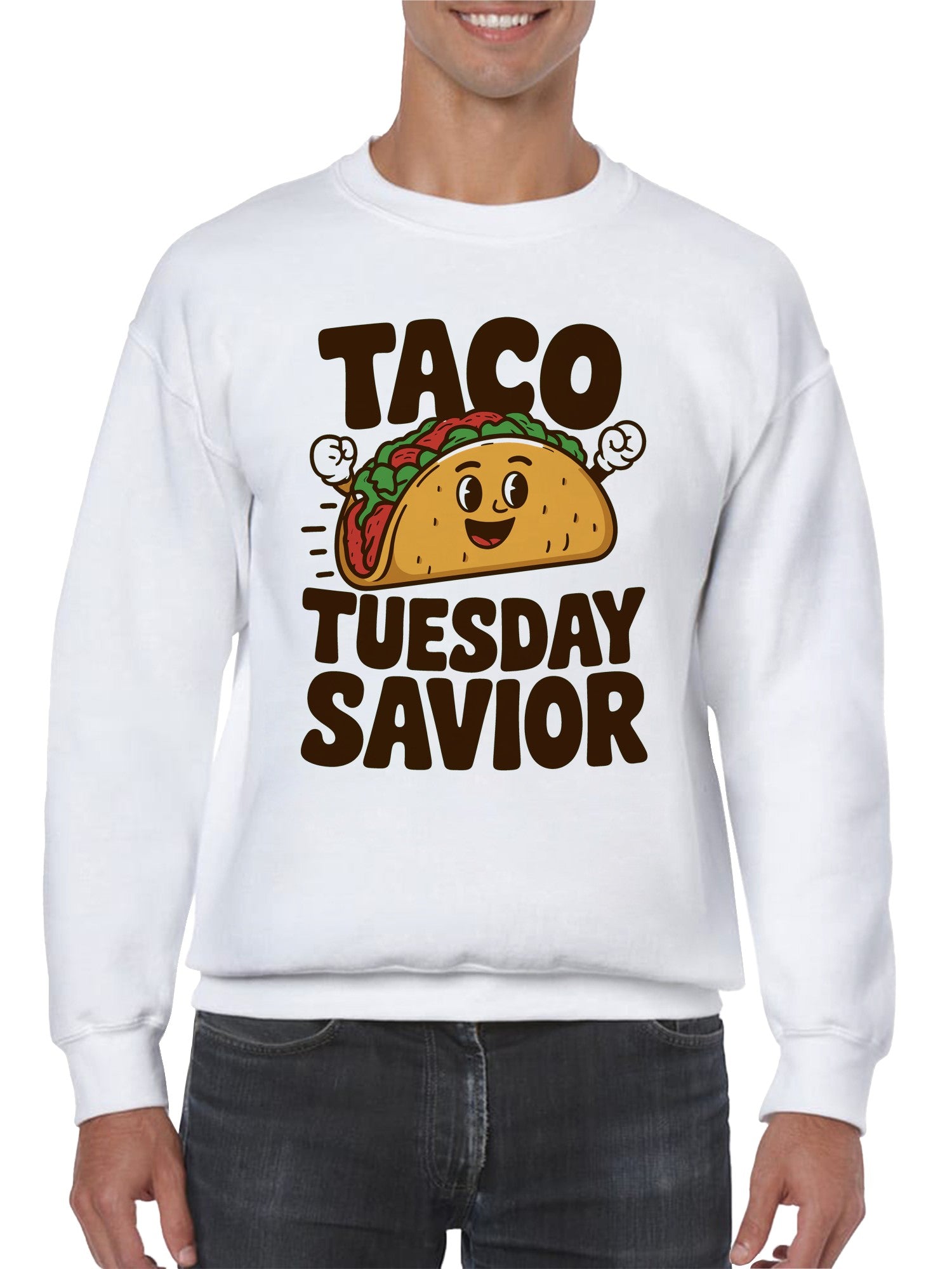 Taco Tuesday Savior Men's Sweatshirt