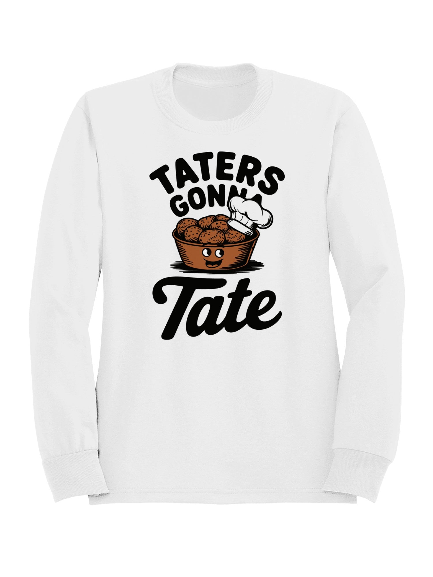 Cheerful Potato Chef Men's Sweatshirt