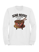 Send Noods Funny Ramen Art Men's Sweatshirt