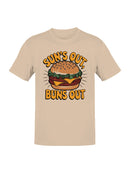 Sun's Out, Buns Out Burger Fun Men's T-shirt
