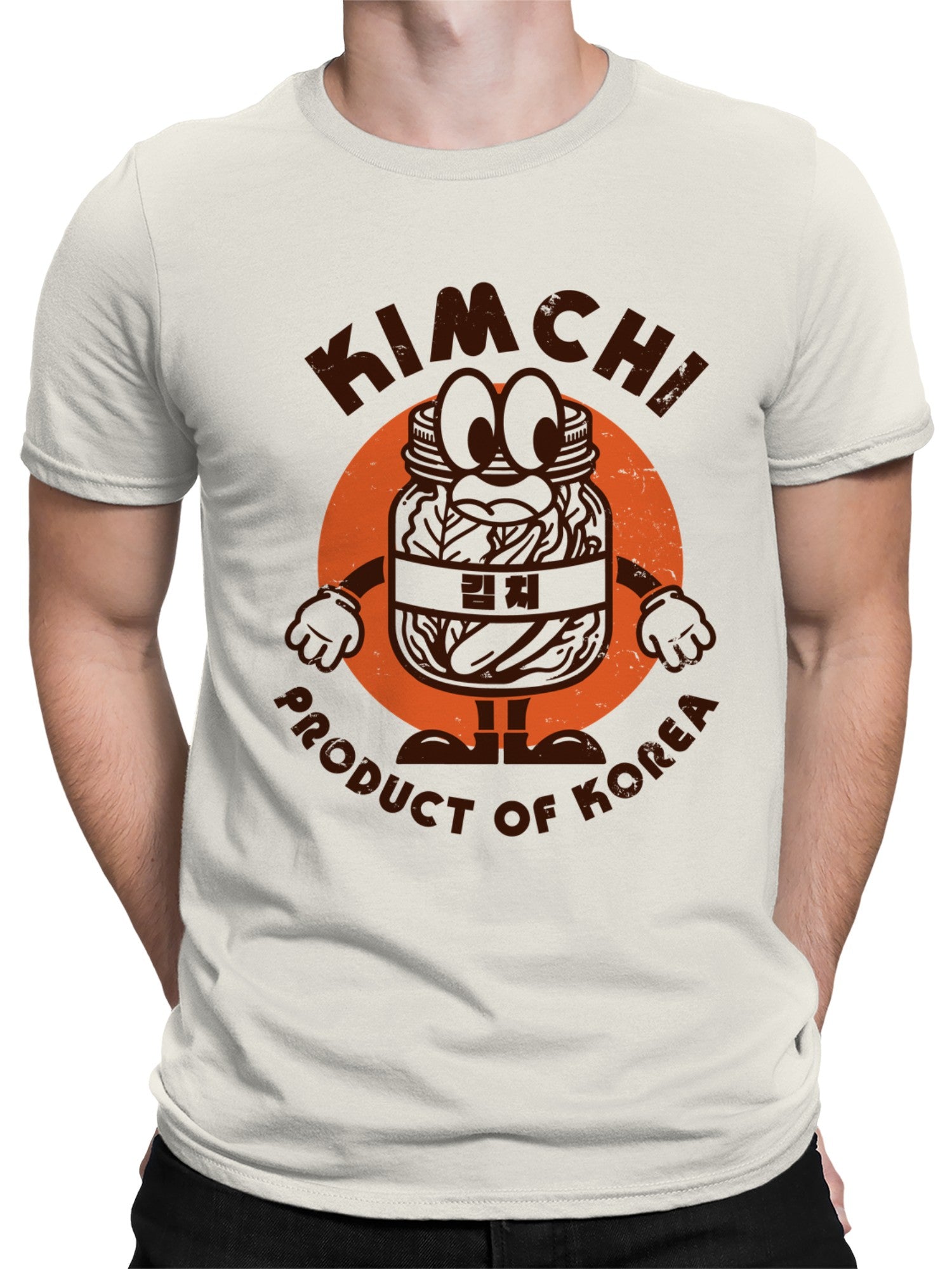 Kimchi Korea Character Men's T-shirt