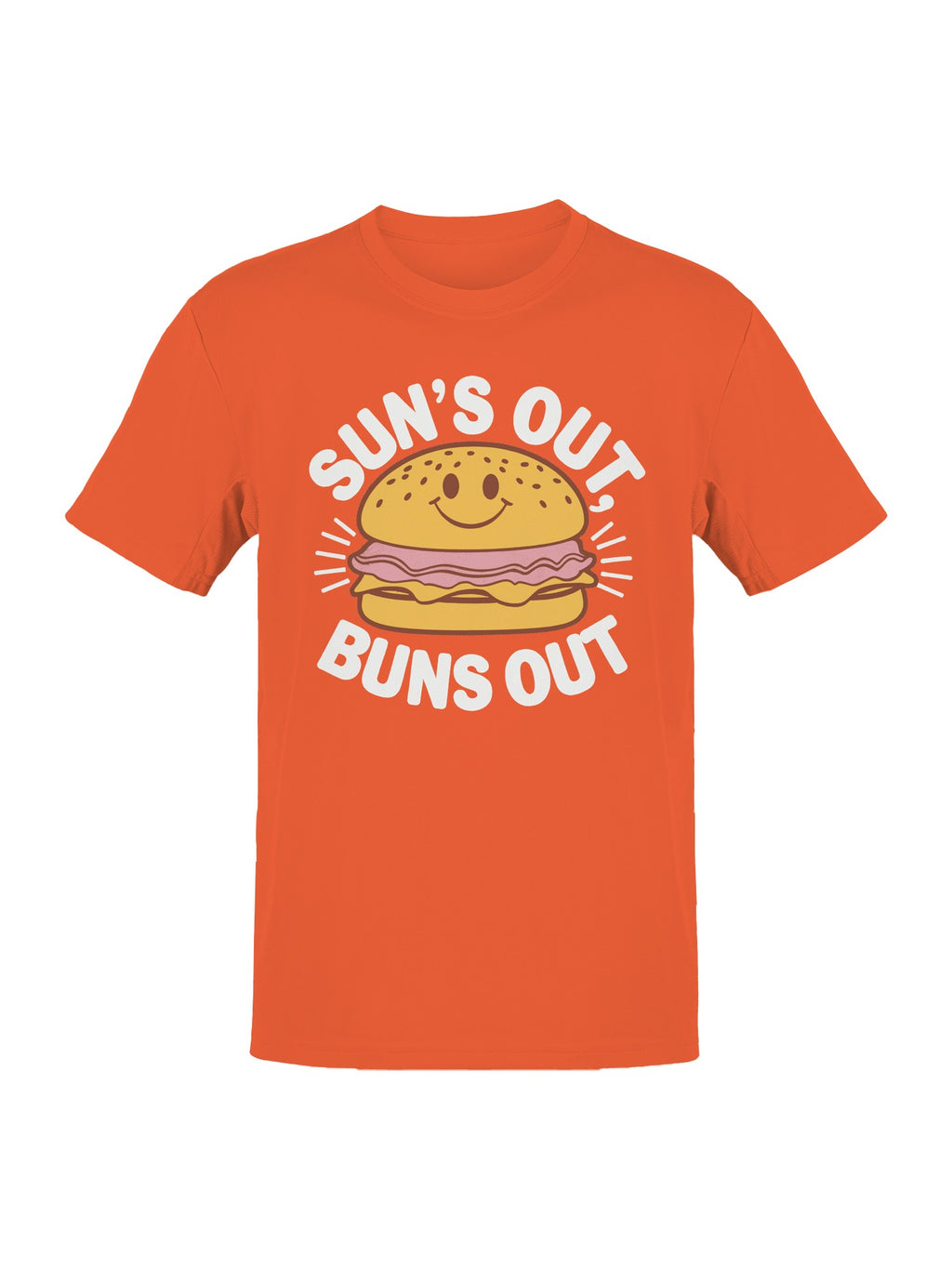 Sun’s Out, Buns Out Burger Men's T-shirt