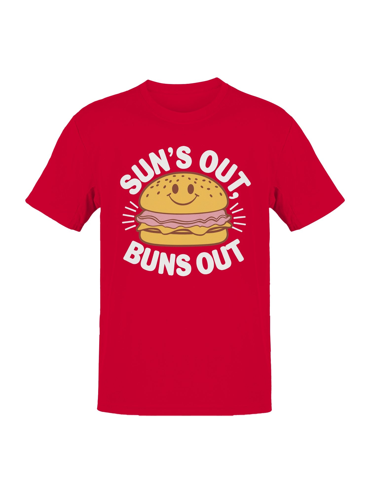 Sun’s Out, Buns Out Burger Men's T-shirt