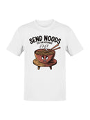 Send Noods Funny Ramen Art Men's T-shirt