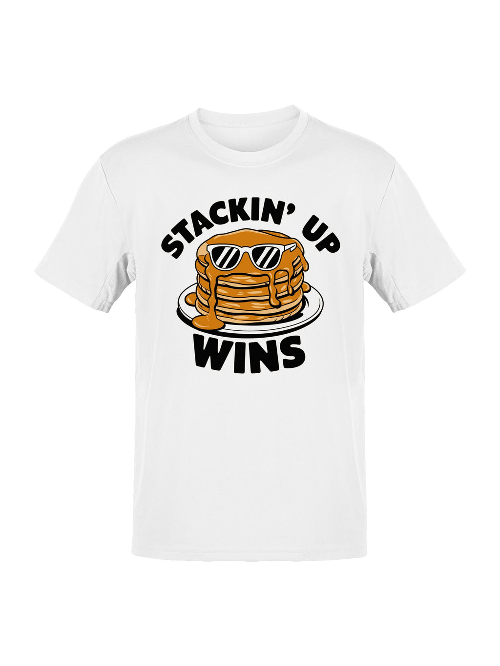 Stackin' Up Wins Pancake Fun Men's T-shirt