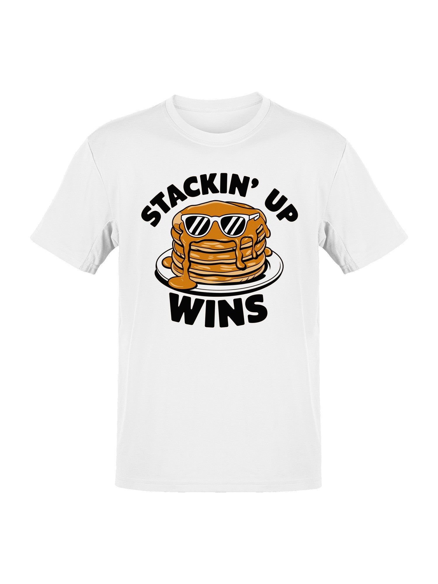 Stackin' Up Wins Pancake Fun Men's T-shirt