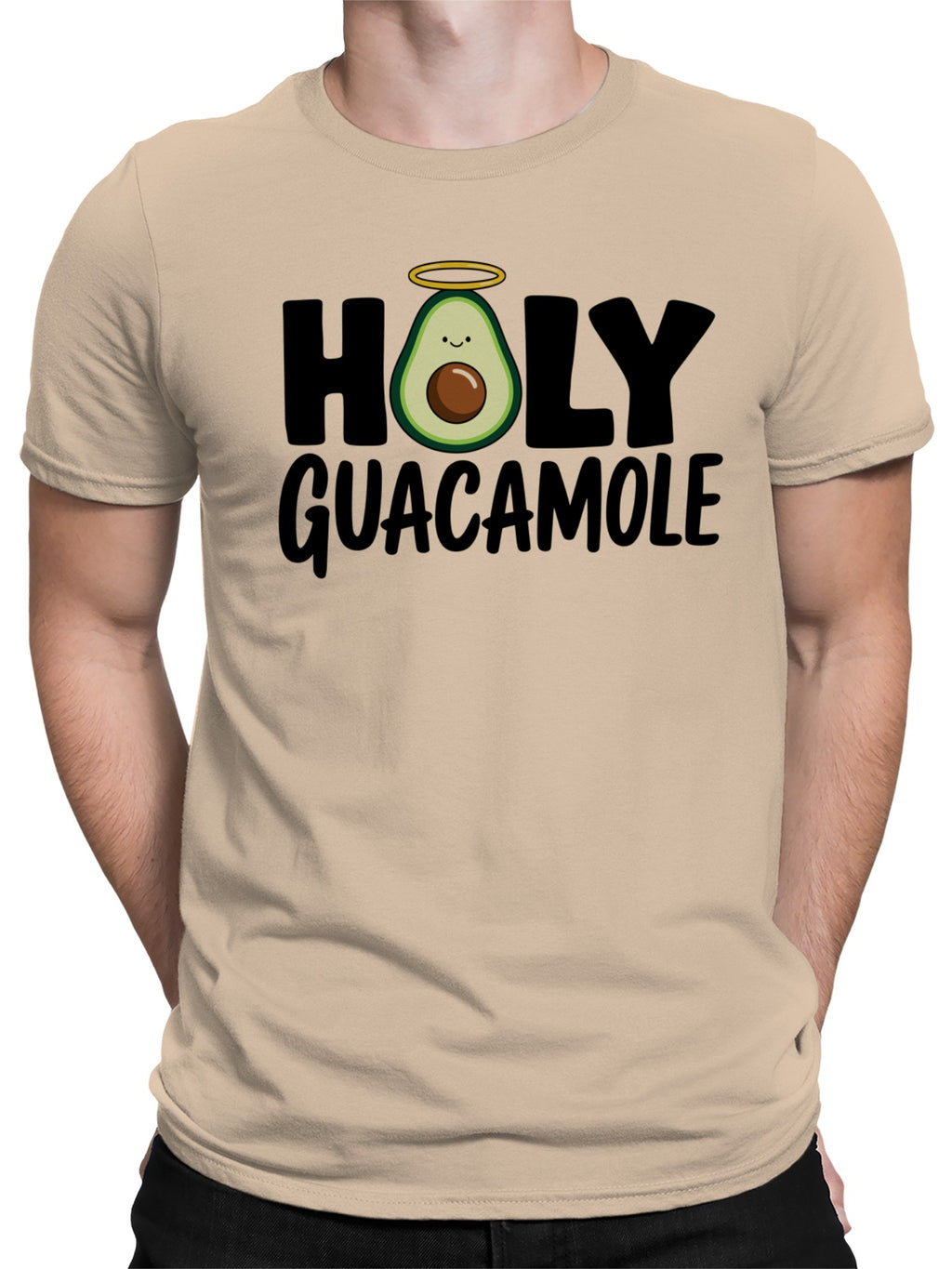 Holy Guacamole Avocado Halo Men's T-shirt