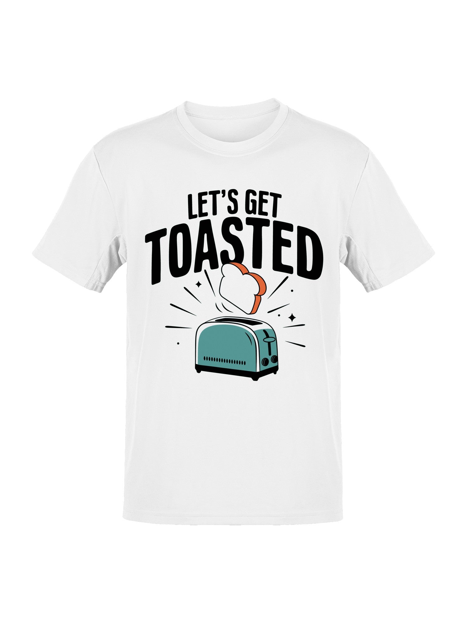 Let’s Get Toasted Toaster Art Men's T-shirt