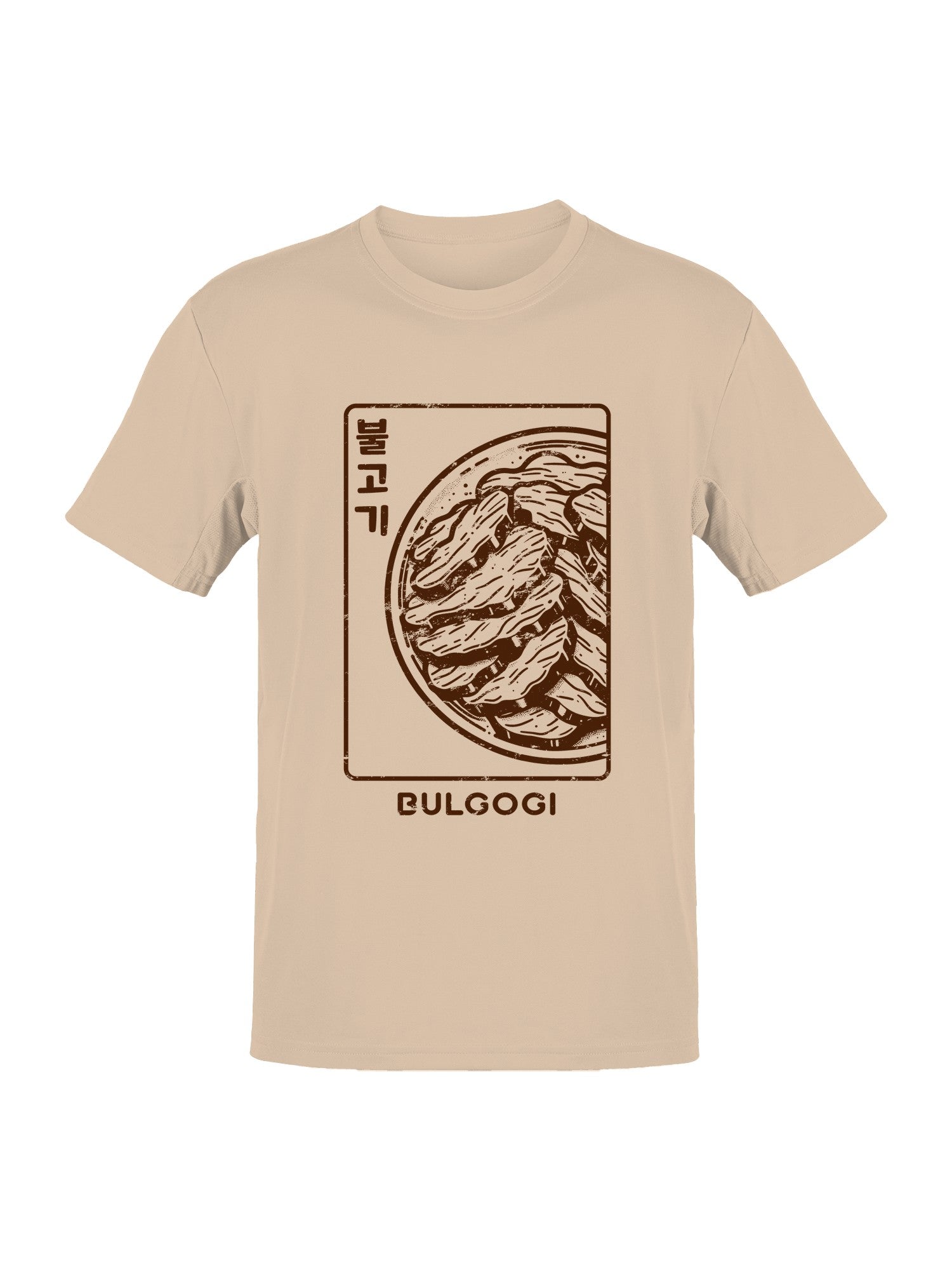 Bulgogi Korean BBQ Illustration Men's T-shirt