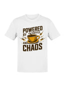 Energized by Coffee and Chaos Men's T-shirt