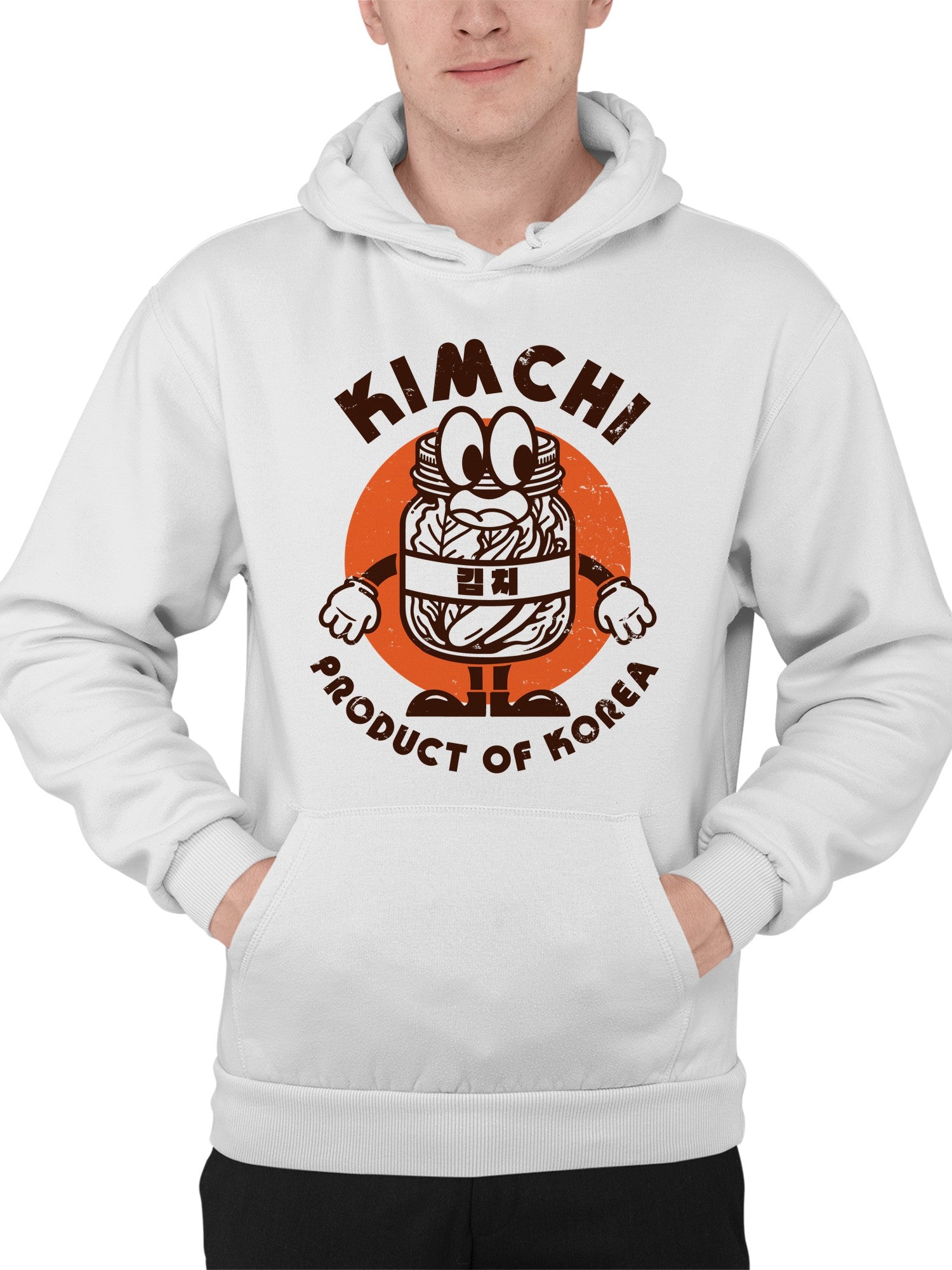 Kimchi Korea Character Men's Hoodie