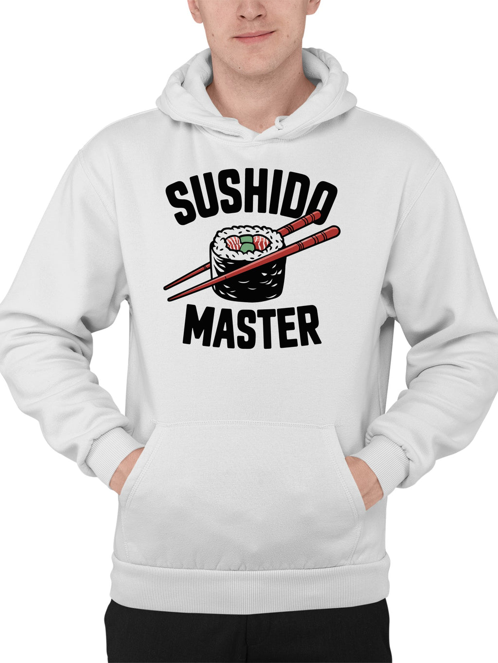 Sushido Master Sushi Art Men's Hoodie