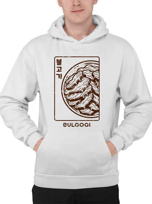 Bulgogi Korean BBQ Illustration Men's Hoodie