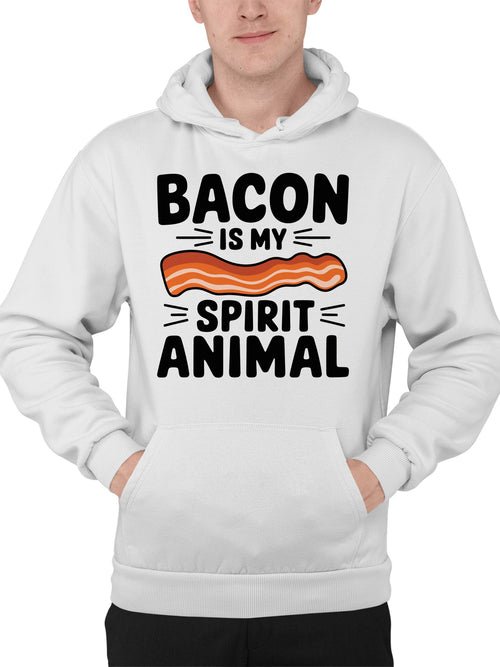 Bacon is My Spirit Animal Men's Hoodie