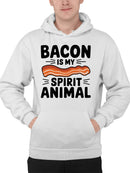 Bacon is My Spirit Animal Men's Hoodie