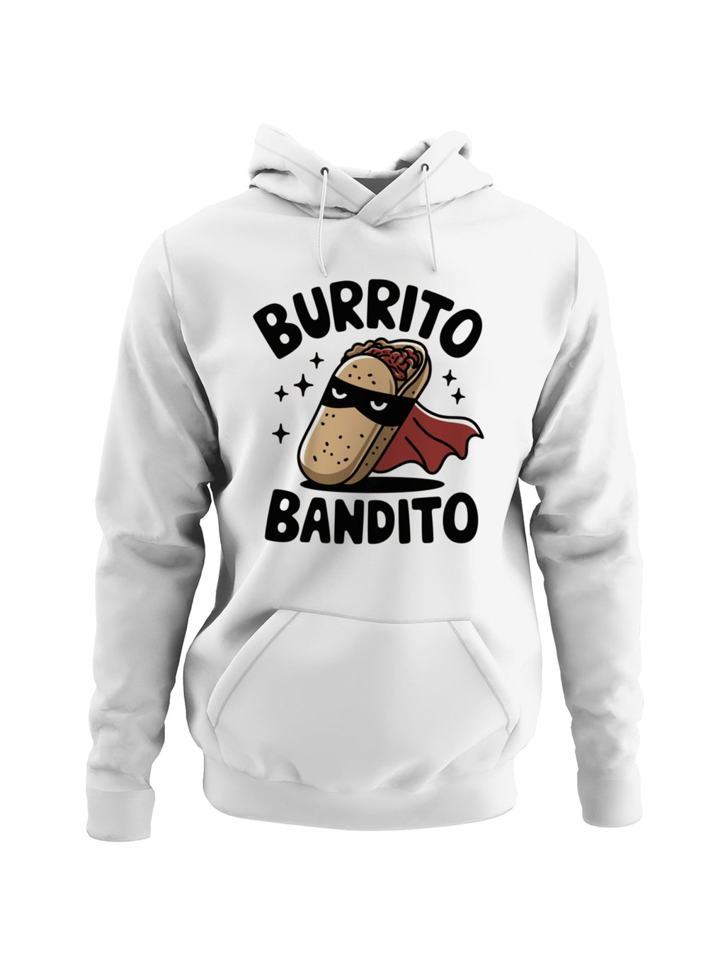 Burrito Bandito Superhero Men's Hoodie