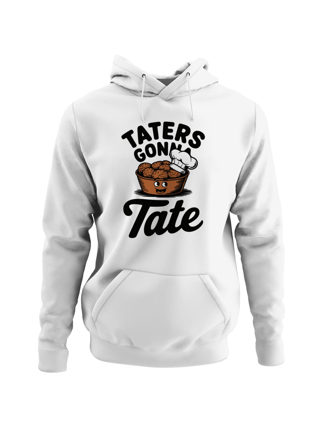 Cheerful Potato Chef Men's Hoodie