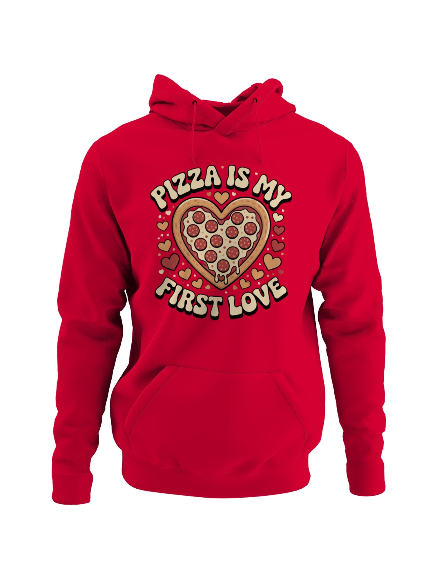 Heart-Shaped Pizza Love Women's Hoodie