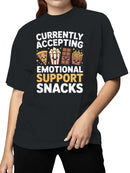 Emotional Support Snack Squad Women's T-shirt