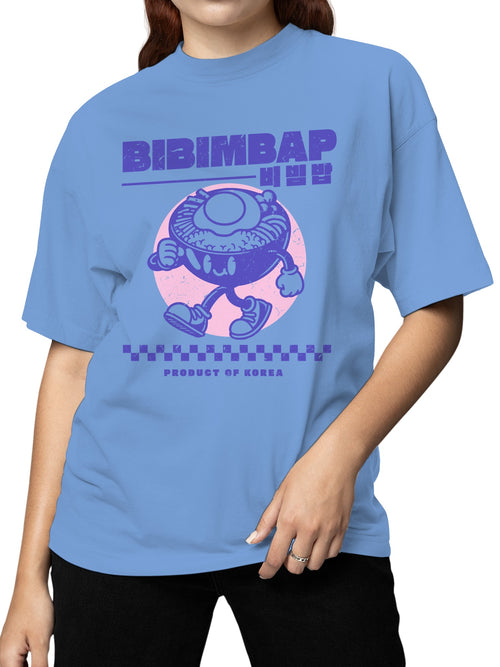 Bibimbap Cartoon Celebration Women's T-shirt