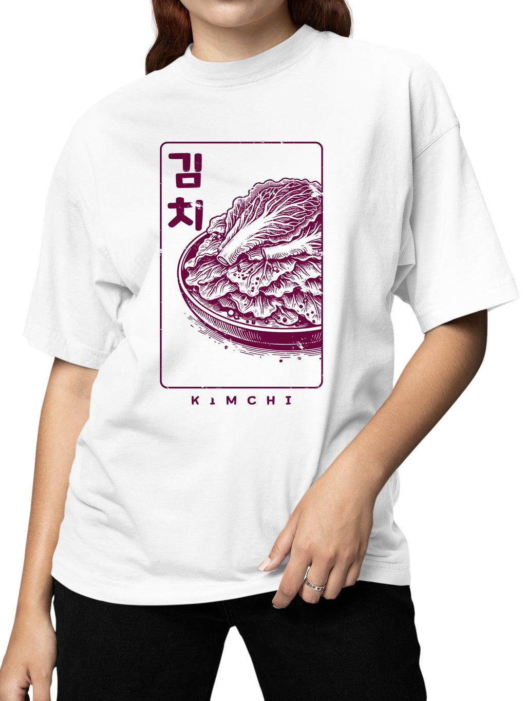 Kimchi Bold Graphic Women's T-shirt