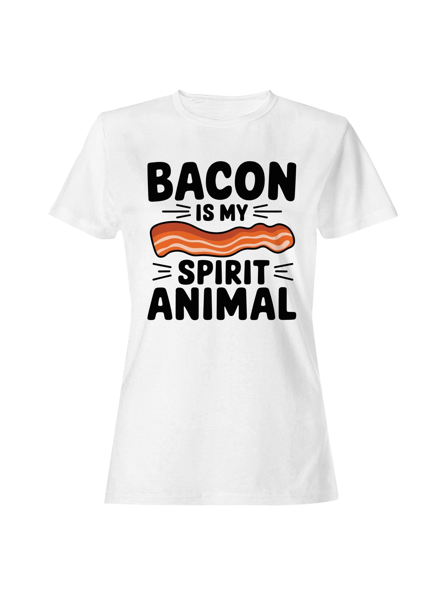 Bacon is My Spirit Animal Women's T-shirt