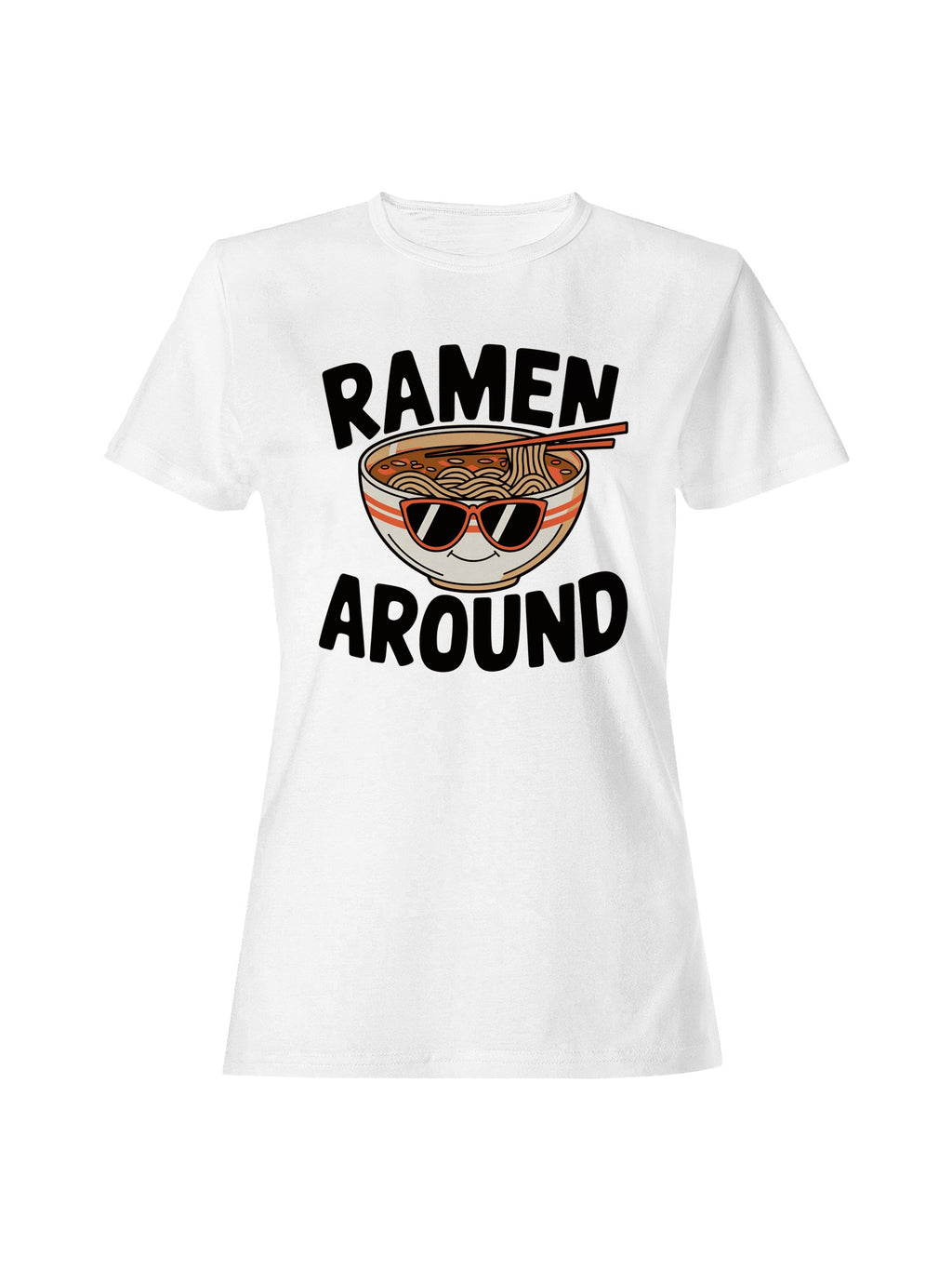 Cool Ramen Noodles Bowl Fun Women's T-shirt