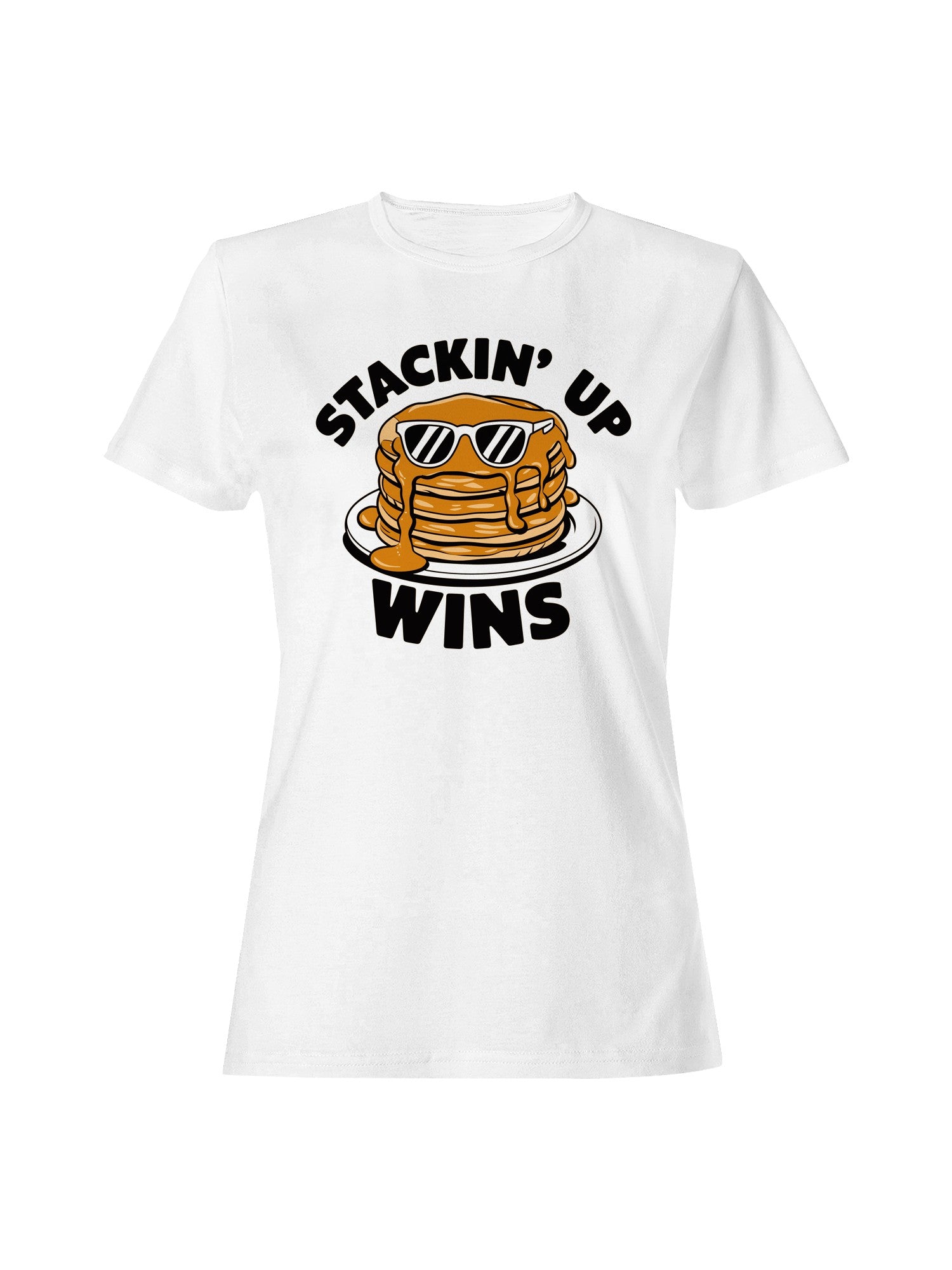 Stackin' Up Wins Pancake Fun Women's T-shirt