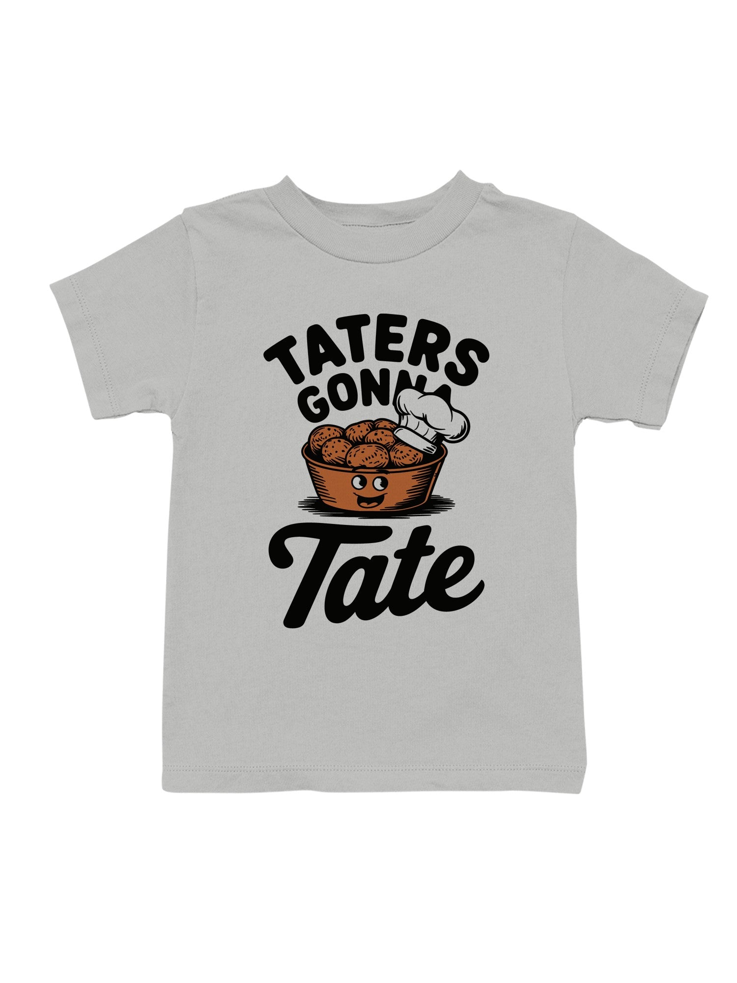 Cheerful Potato Chef Youth's T-shirt