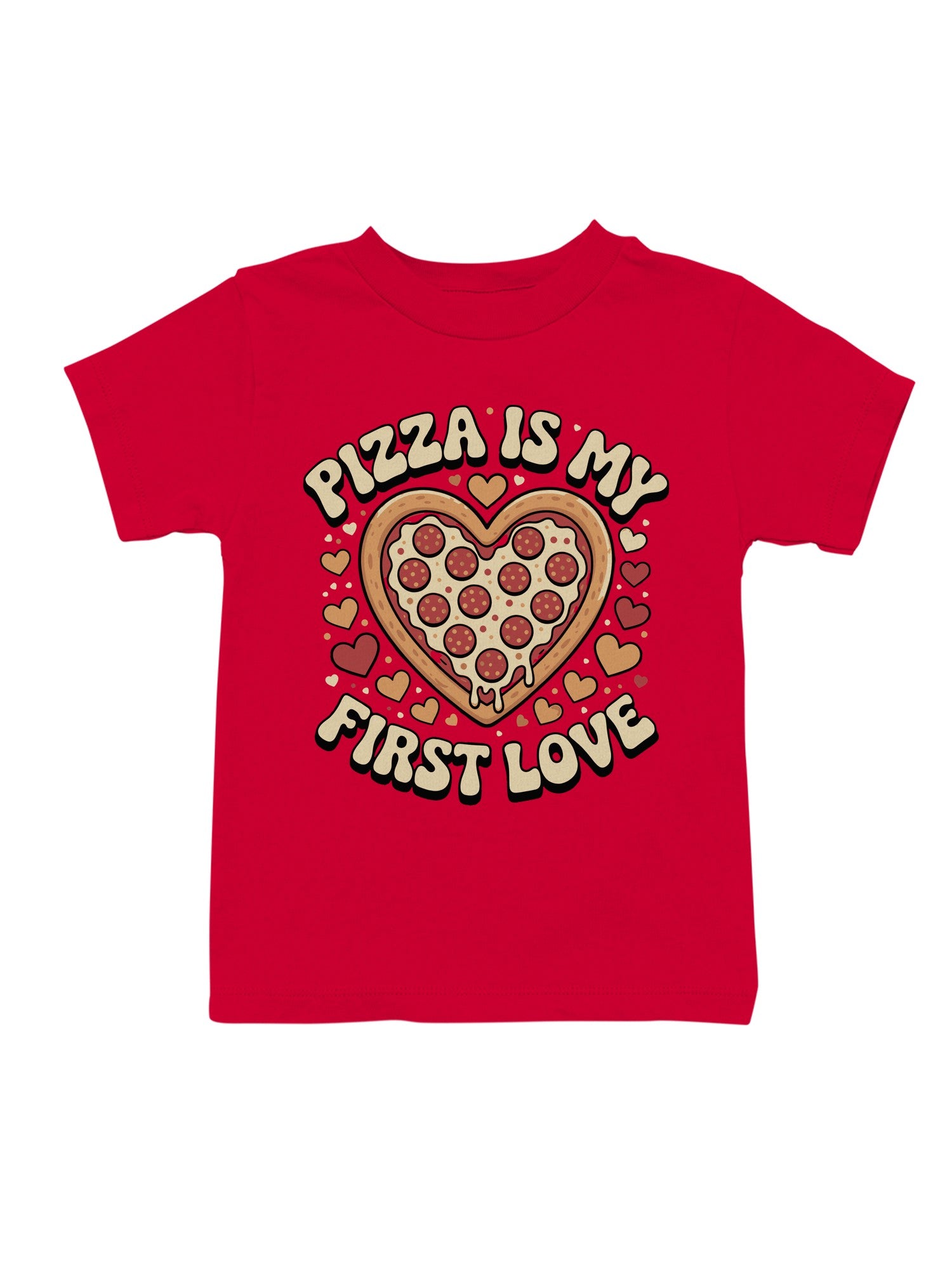 Heart-Shaped Pizza Love Youth's T-shirt