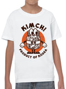 Kimchi Korea Character Youth's T-shirt