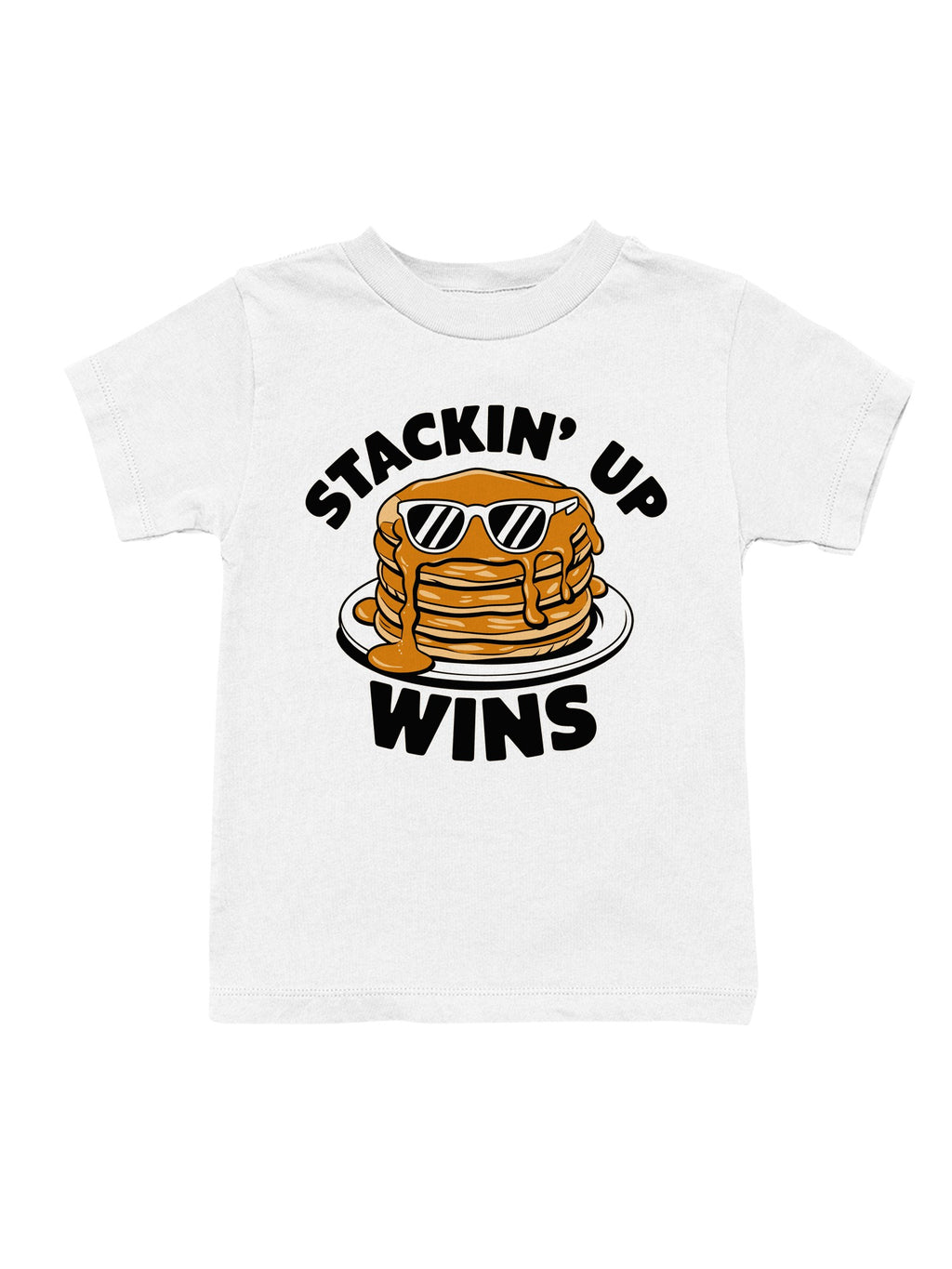 Stackin' Up Wins Pancake Fun Youth's T-shirt