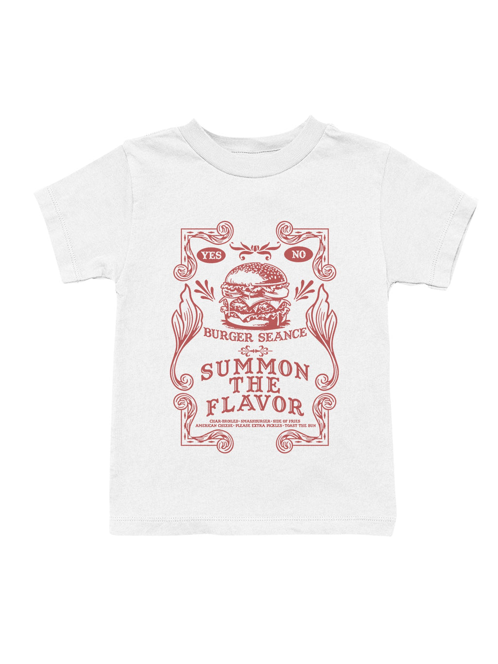 Burger Seance: Summon Flavor Magic Youth's T-shirt