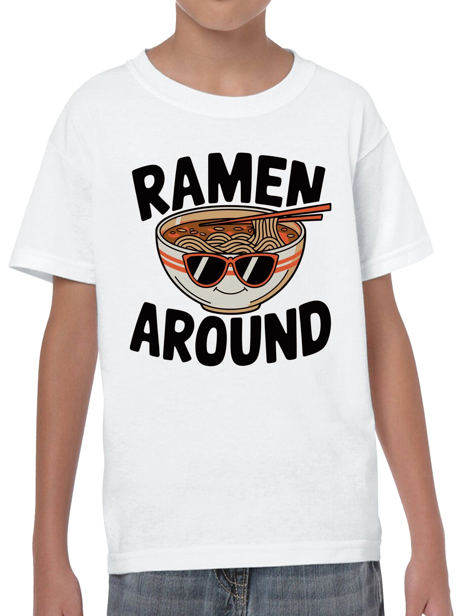 Cool Ramen Noodles Bowl Fun Youth's T-shirt