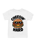 Cheesin' Hard Burger Fun Youth's T-shirt