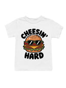 Cheesin' Hard Burger Fun Youth's T-shirt