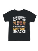 Emotional Support Snack Squad Youth's T-shirt
