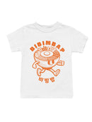 Bibimbap Cartoon with Korean Text Youth's T-shirt