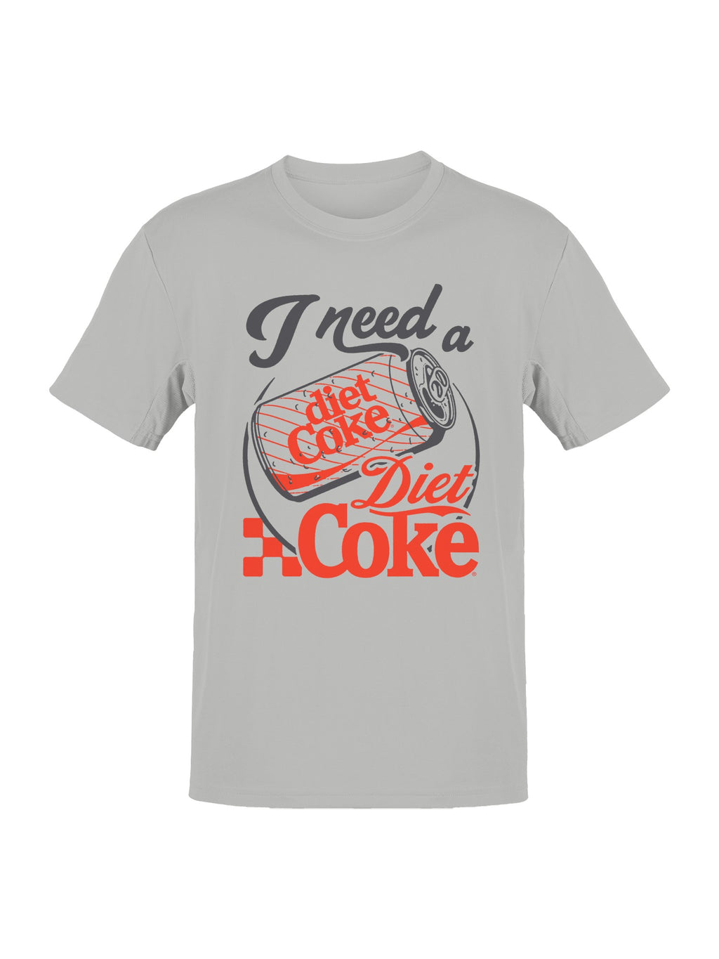Officially Licensed Diet Coke I Need a Diet Coke Can Men's T-shirt
