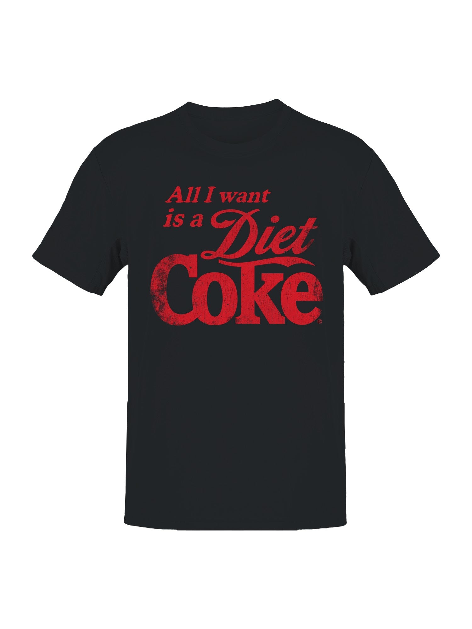 Officially Licensed Diet Coke All I Want is a Diet Coke Men's T-shirt