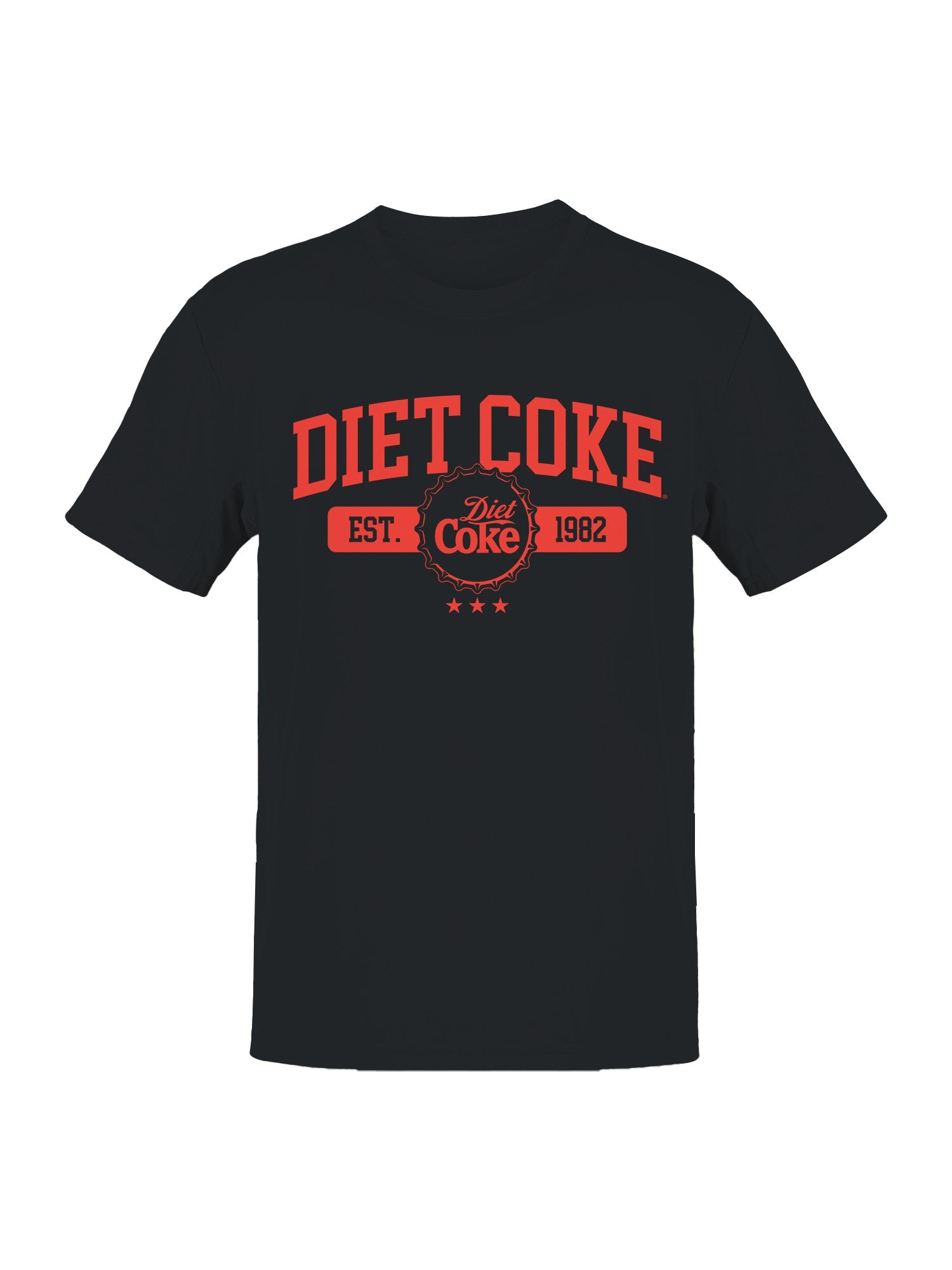 Officially Licensed Diet Coke Est. 1982 Red Men's T-shirt