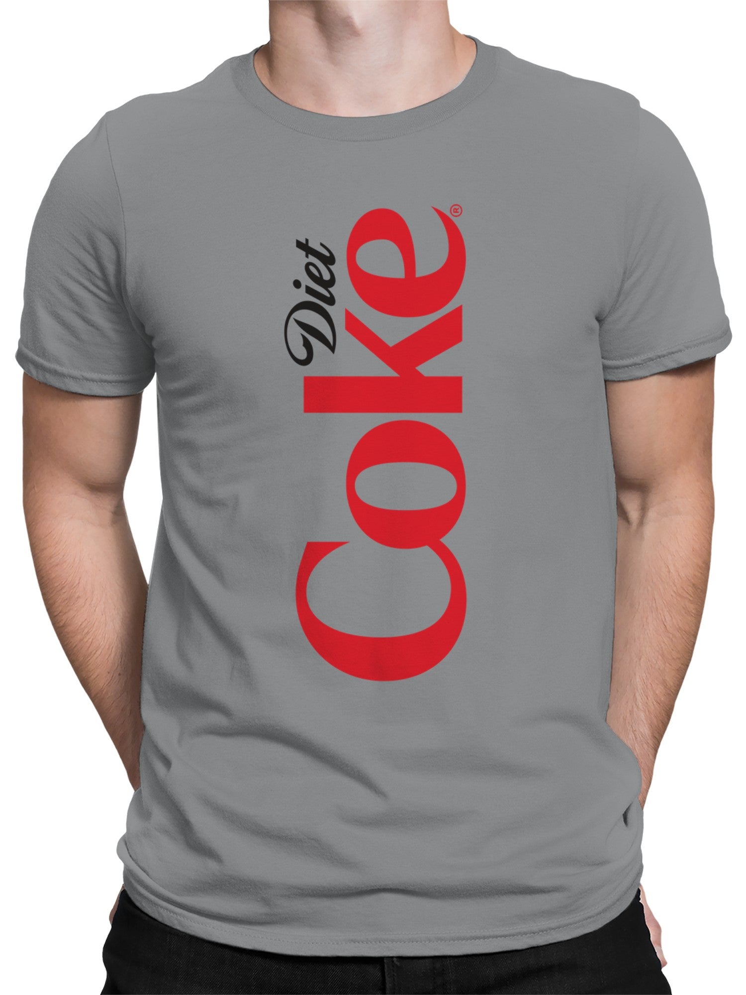 Officially Licensed Diet Coke Bold Diet Coke Vertical Men's T-shirt