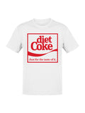 Officially Licensed Diet Coke Classic Men's T-shirt