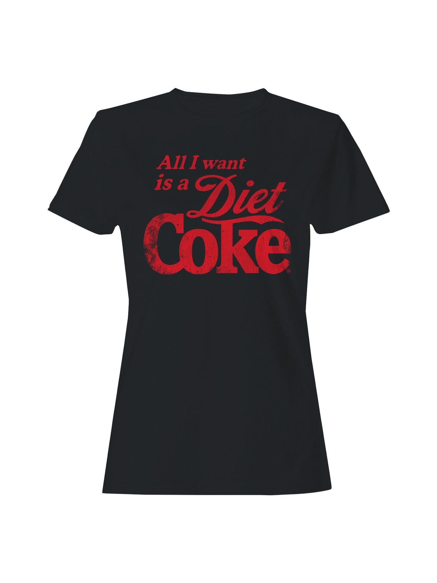 Officially Licensed Diet Coke All I Want is a Diet Coke Women's T-shirt