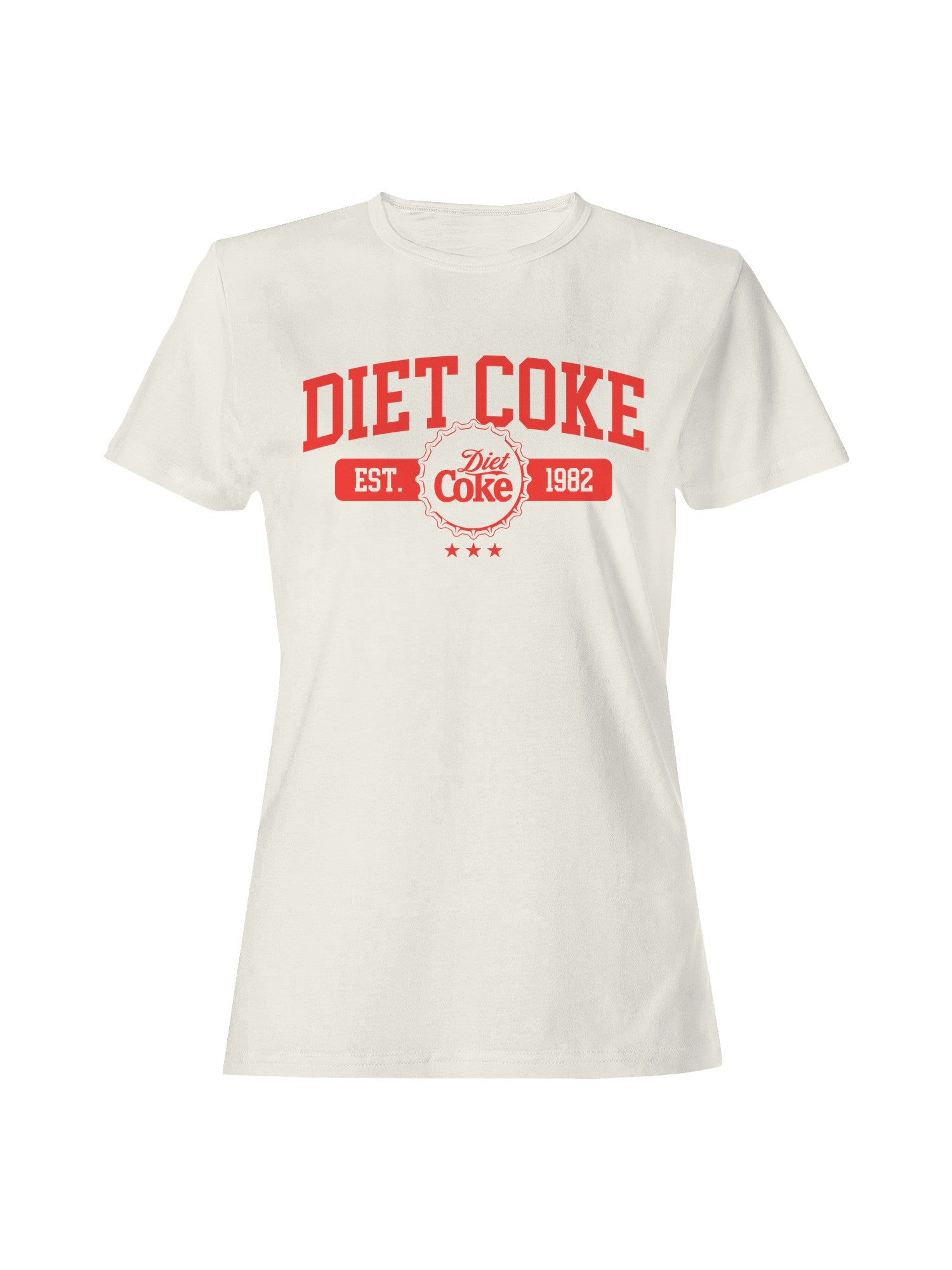Officially Licensed Diet Coke Est. 1982 Red Women's T-shirt