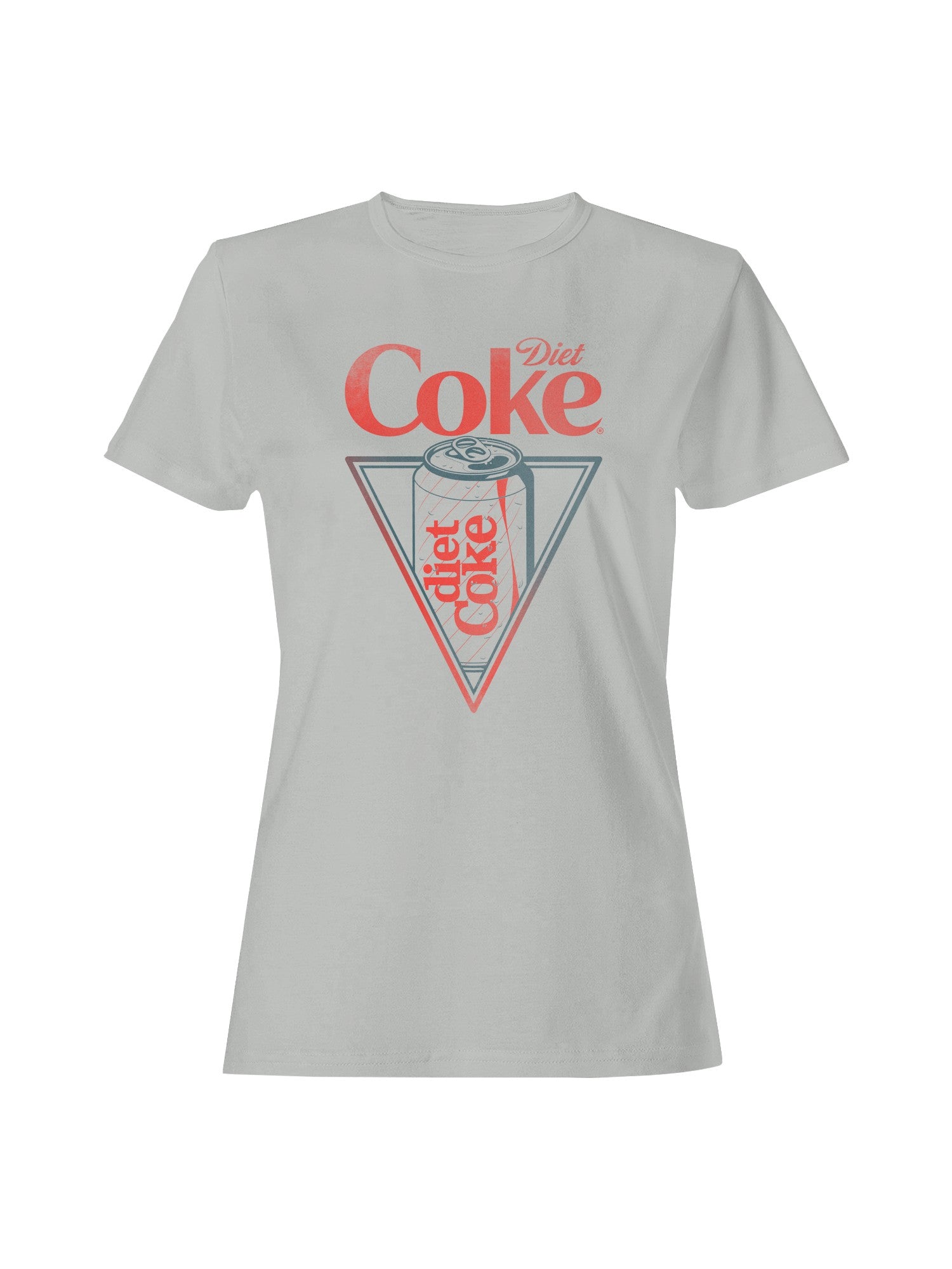 Officially Licensed Diet Coke Retro Diet Coke Can Triangle Women's T-shirt