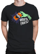 Officially Licensed Fanta Spooky Fanta Can Design Men's T-shirt