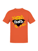 Officially Licensed Fanta Fanta Halloween Spooky Design Men's T-shirt