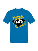 Officially Licensed Fanta Fanta Halloween Spooky Design Men's T-shirt