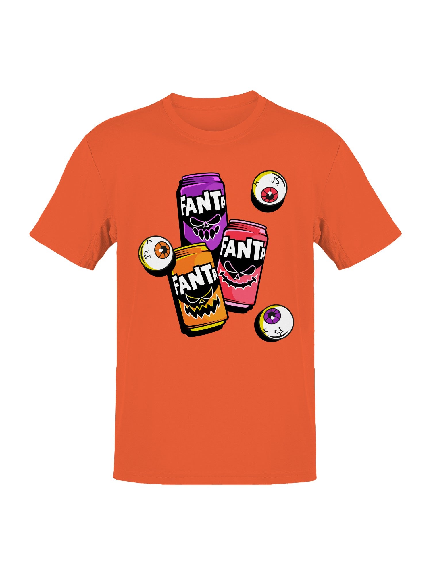 Officially Licensed Fanta Spooky Fanta Cans Halloween Men's T-shirt